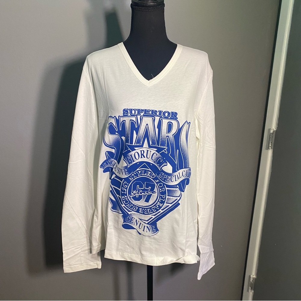 Fiorucci Brand New‎ Long Sleeve Tee Shirt Size XL